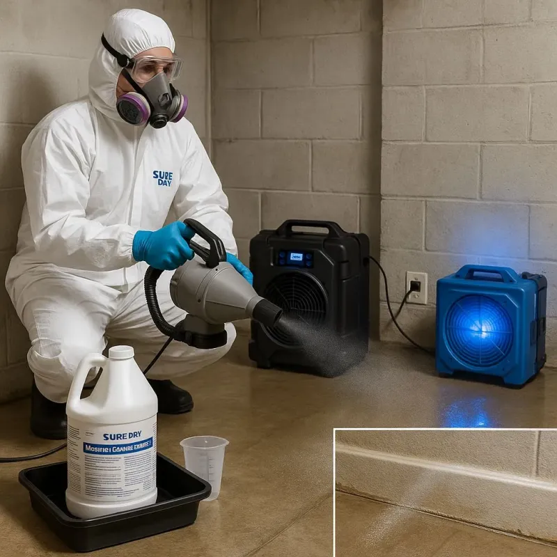 Sanitization and Odor Removal process in Springfield, IL