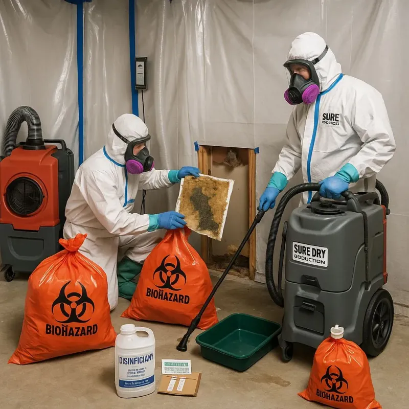 Contaminated Water Handling Protocols process in Springfield, IL
